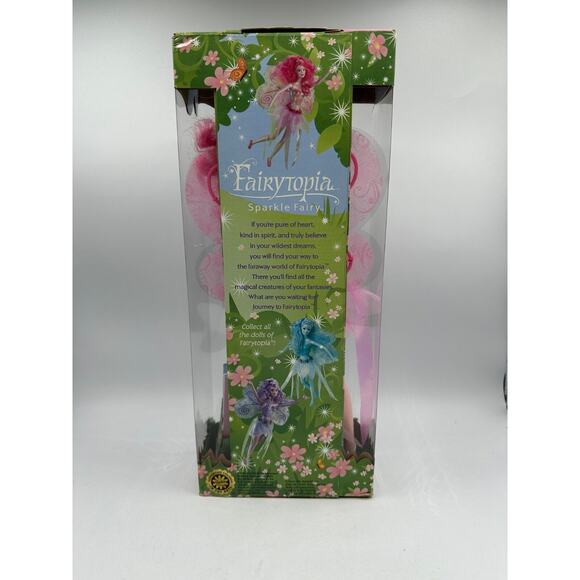 Barbie Fairytopia Sparkle Fairy Doll Pink 2003 Mattel #B5734; New in Box - Picture 5 of 11